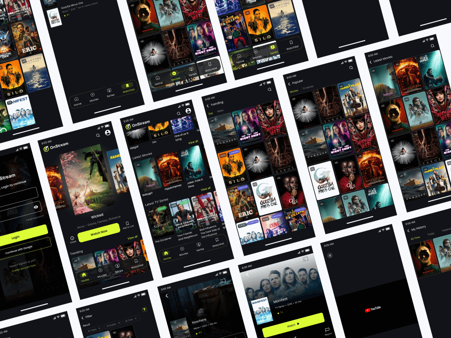 Movie Streaming App